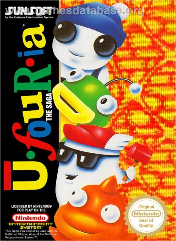 Cover U-four-ia - The Saga for NES
